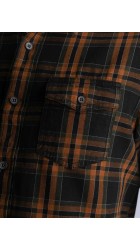 Ανδρικό Πουκάμισο Petrol M3030-SIL400-2118  Almod