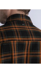 Ανδρικό Πουκάμισο Petrol M3030-SIL400-2118  Almod