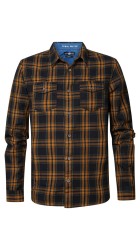 Ανδρικό Πουκάμισο Petrol M3030-SIL400-2118  Almod