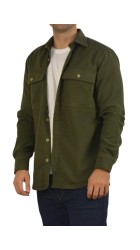 Ανδρικό Πουκάμισο Overshirt Boston 222-16 Χακί Ανδρικό Πουκάμισο Overshirt Boston 222-16 Χακί