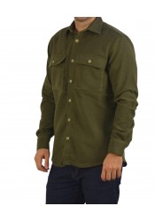 Ανδρικό Πουκάμισο Overshirt Boston 222-16 Χακί