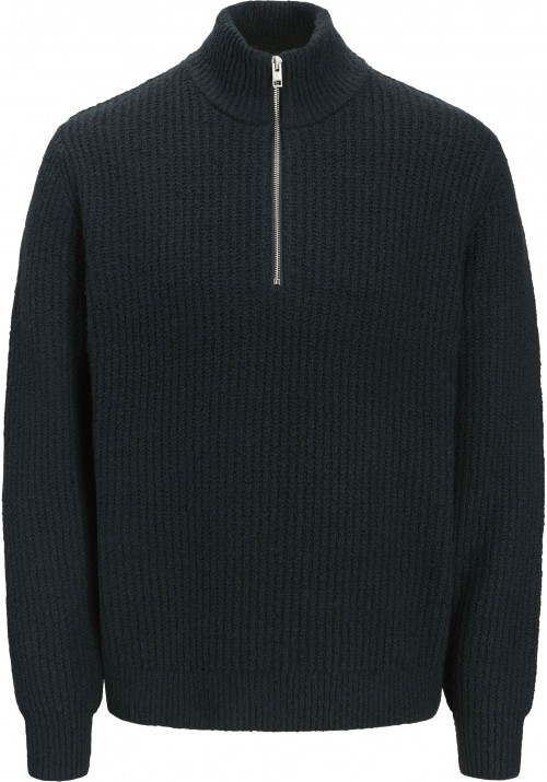 Ανδρικό Πλεκτό Jack & Jones JPRWinter Knit Half Zip STYD AW24 12277992 Forest River