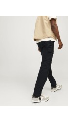 Ανδρικό Παντελόνι Jack & Jones jpstkane jjbarkley Cargo 12258150 Μαύρο