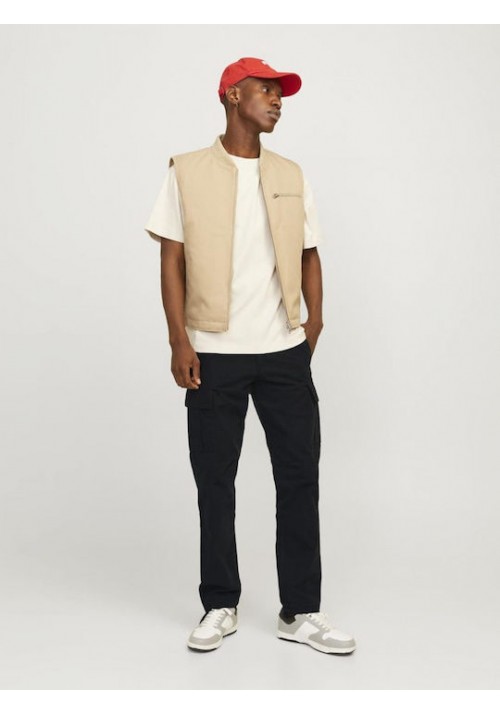 Ανδρικό Παντελόνι Jack & Jones jpstkane jjbarkley Cargo 12258150 Μαύρο