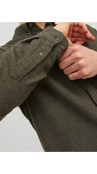 Ανδρικό Πουκάμισο Jack & Jones JJEClassic Melange Shirt LS 12235974 Rosin