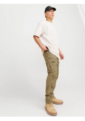 Ανδρικό Παντελόνι Cargo Jack & Jones JPStace Tucker Cargo AMA Noos 12216664 Dried Herb