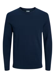 Ανδρικό Πλεκτό Βαμβακερό Jack & Jones JJEBasic Knit Crew Neck Noos 12137190 Navy Blazer Ανδρικό Πλεκτό Βαμβακερό Jack & Jones JJEBasic Knit Crew Neck Noos 12137190 Navy Blazer