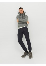 Ανδρικό Παντελόνι Cargo Jack & Jones 12186889 JPSTmarco JJJoe Cuffed Noos Μαύρο