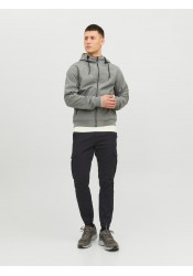 Ανδρικό Παντελόνι Cargo Jack & Jones 12186889 JPSTmarco JJJoe Cuffed Noos Μαύρο