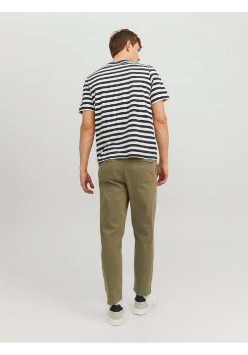 Ανδρικό Παντελόνι Chino Jack & Jones JPStace Harlow Noos 12242188 Λαδί