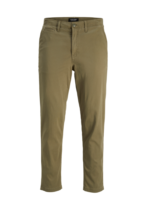 Ανδρικό Παντελόνι Chino Jack & Jones JPStace Harlow Noos 12242188 Λαδί