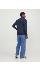 Ανδρική Ζακέτα Φούτερ Jack & Jones JJEpaulos Sweat Zip Noos 12250737 Μπλε