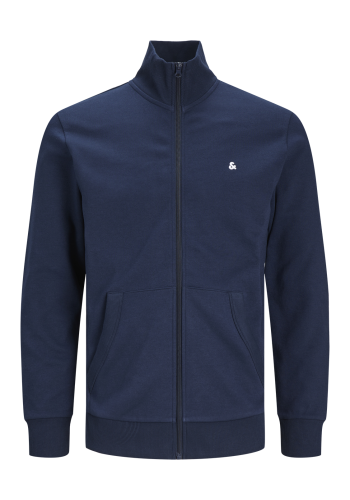 Ανδρική Ζακέτα Φούτερ Jack & Jones JJEpaulos Sweat Zip Noos 12250737 Μπλε