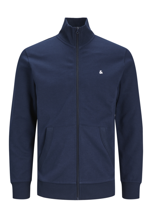 Ανδρική Ζακέτα Φούτερ Jack & Jones JJEpaulos Sweat Zip Noos 12250737 Μπλε