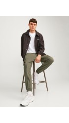 Ανδρικό Παντελόνι Cargo Jack & Jones 12186889 JPSTmarco JJJoe Cuffed Χακί