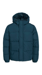 Ανδρικό Μπουφάν Puffer Jack & Jones JJEBradley Puffer Hood SN 12256974 Magical Forest
