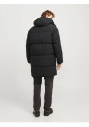 Ανδρικό Μπουφάν Μακρύ Jack & Jones Jorvesterbro Long Puffer AW24 SN 12260440 Μαύρο