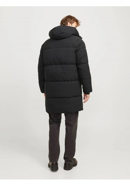 Ανδρικό Μπουφάν Μακρύ Jack & Jones Jorvesterbro Long Puffer AW24 SN 12260440 Μαύρο