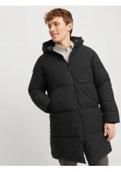 Ανδρικό Μπουφάν Μακρύ Jack & Jones Jorvesterbro Long Puffer AW24 SN 12260440 Μαύρο