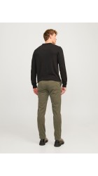 Ανδρικό Παντελόνι Chino Jack & Jones JPSTMarco  JJArthur 12260904 Olive Night