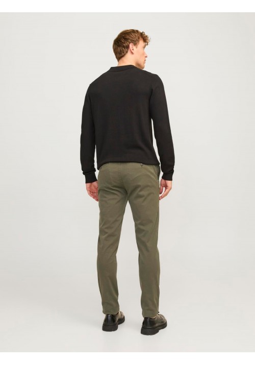 Ανδρικό Παντελόνι Chino Jack & Jones JPSTMarco  JJArthur 12260904 Olive Night