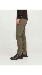 Ανδρικό Παντελόνι Chino Jack & Jones JPSTMarco  JJArthur 12260904 Olive Night