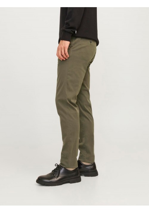 Ανδρικό Παντελόνι Chino Jack & Jones JPSTMarco  JJArthur 12260904 Olive Night