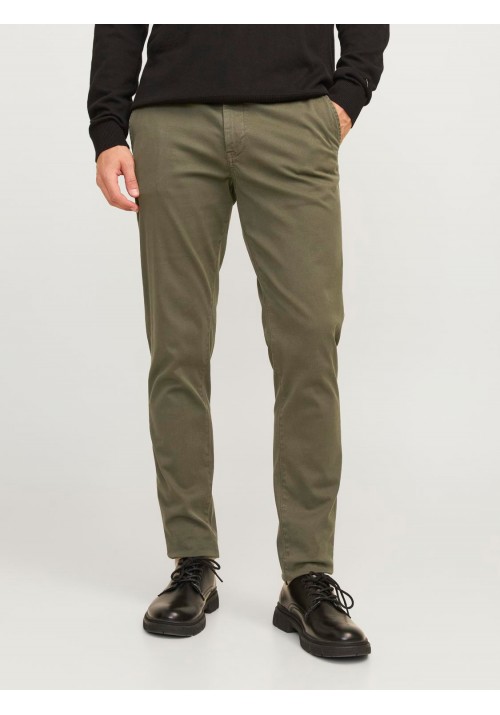 Ανδρικό Παντελόνι Chino Jack & Jones JPSTMarco  JJArthur 12260904 Olive Night