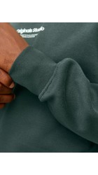 Ανδρικό Φούτερ Jack & Jones Jorvesterbro Sweat Crew Neck Noos 12241694 Πράσινο