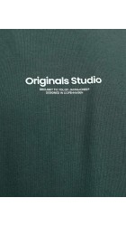 Ανδρικό Φούτερ Jack & Jones Jorvesterbro Sweat Crew Neck Noos 12241694 Πράσινο