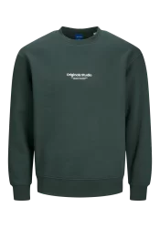 Ανδρικό Φούτερ Jack & Jones Jorvesterbro Sweat Crew Neck Noos 12241694 Πράσινο