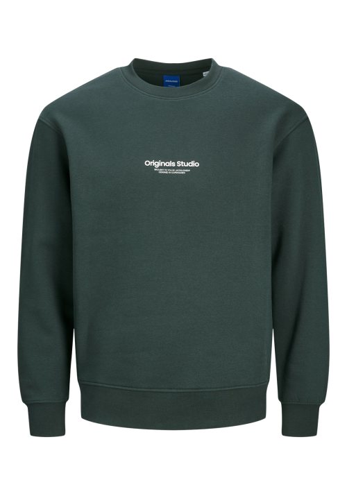 Ανδρικό Φούτερ Jack & Jones Jorvesterbro Sweat Crew Neck Noos 12241694 Πράσινο