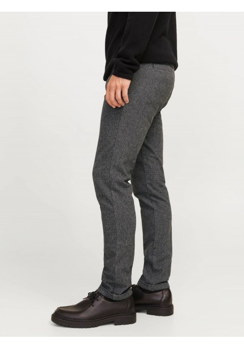 Ανδρικό Παντελόνι Slim Fit Jack & Jones JPSTMARCO JJHENRY CHINO SN 12260906 Dark Grey