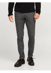 Ανδρικό Παντελόνι Slim Fit Jack & Jones JPSTMARCO JJHENRY CHINO SN 12260906 Dark Grey