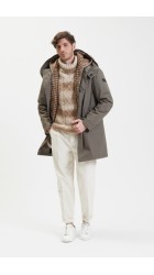 Ανδρικό Μπουφάν Παρκά Gianni Lupo GL9792Mud Λαδί