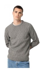 Ανδρικό Πλεκτό Πουλόβερ Tiffosi Gunt 10056925 -053 Γκρι