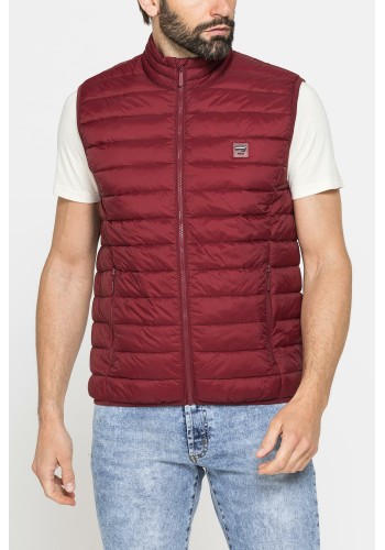 Ανδρικό Αμάνικο Μπουφάν Puffer Carrera 406P1417-449 Μπορντό