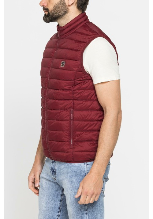 Ανδρικό Αμάνικο Μπουφάν Puffer Carrera 406P1417-449 Μπορντό