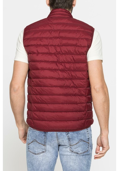 Ανδρικό Αμάνικο Μπουφάν Puffer Carrera 406P1417-449 Μπορντό