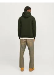 Ανδρικό Φούτερ με Κουκούλα Jack & Jones JJTree Sweat Hood 12257192 Kombu Green Ανδρικό Φούτερ με Κουκούλα Jack & Jones JJTree Sweat Hood 12257192 Kombu Green