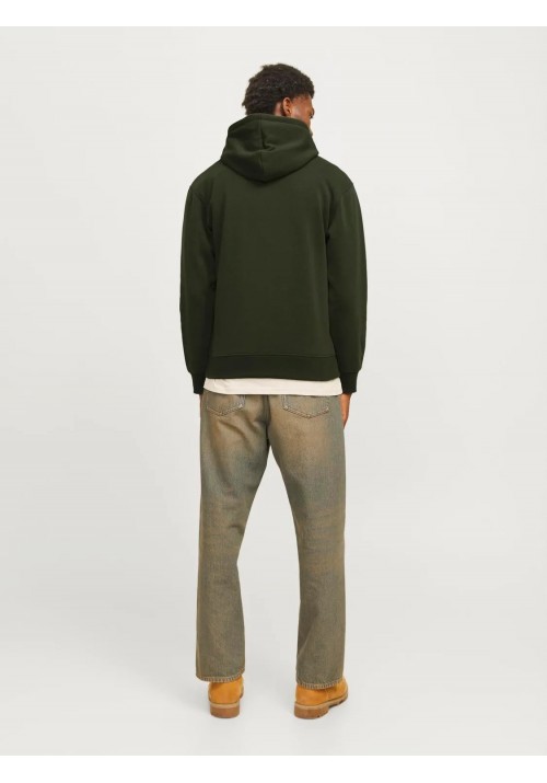 Ανδρικό Φούτερ με Κουκούλα Jack & Jones JJTree Sweat Hood 12257192 Kombu Green