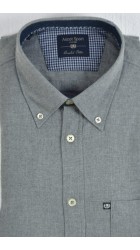 Ανδρικό Πουκάμισο Φανέλα Ascot Sport 15886-209-02 Γκρί