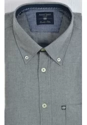 Ανδρικό Πουκάμισο Φανέλα Ascot Sport 15886-209-02 Γκρί Ανδρικό Πουκάμισο Φανέλα Ascot Sport 15886-209-02 Γκρί